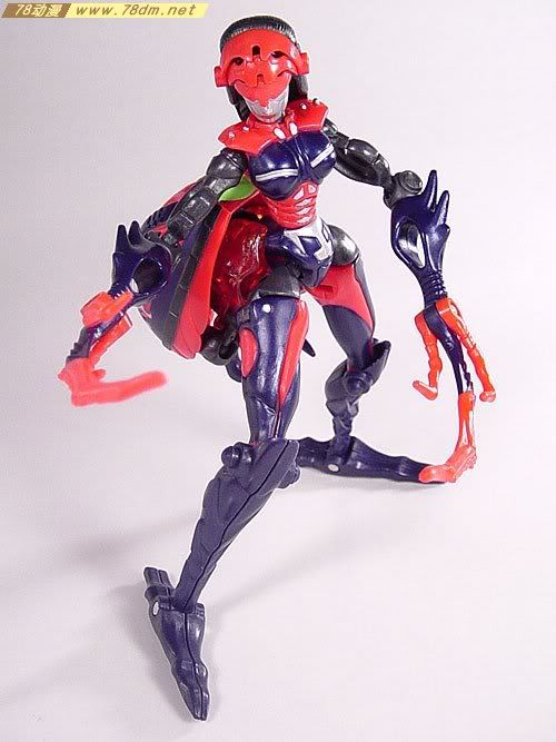 变形金刚Universe系列玩具 Crystal Widow 黑寡妇