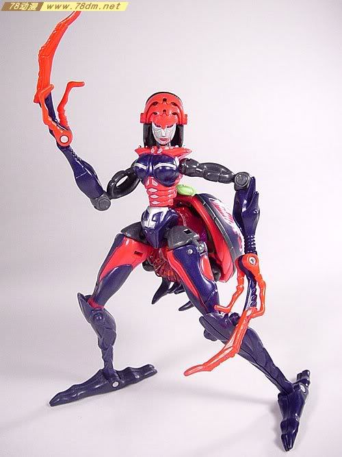 变形金刚Universe系列玩具 Crystal Widow 黑寡妇