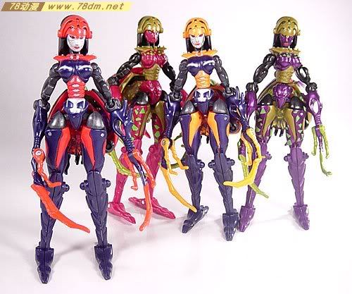 变形金刚Universe系列玩具 Crystal Widow 黑寡妇