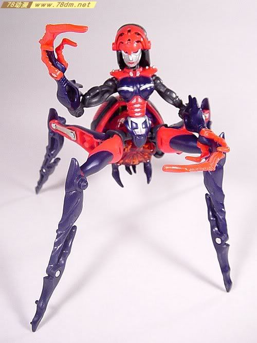 变形金刚Universe系列玩具 Crystal Widow 黑寡妇