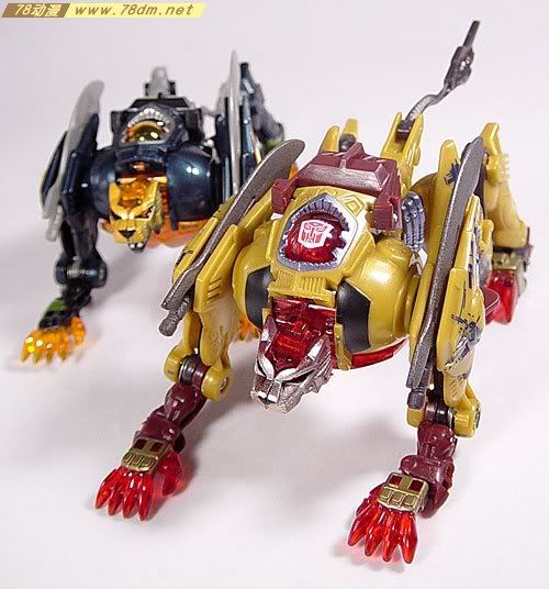 变形金刚Universe系列玩具 Night Slash Cheetor 黄豹