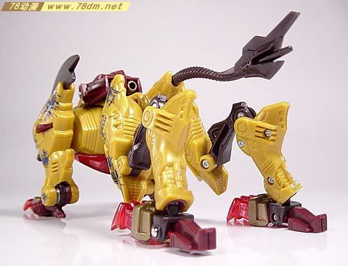 变形金刚Universe系列玩具 Night Slash Cheetor 黄豹