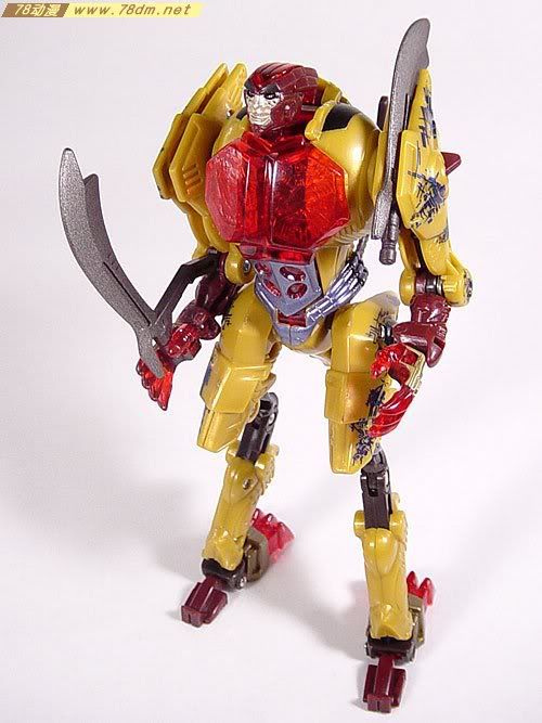 变形金刚Universe系列玩具 Night Slash Cheetor 黄豹