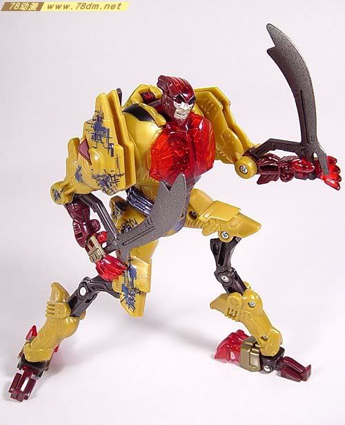 变形金刚Universe系列玩具 Night Slash Cheetor 黄豹