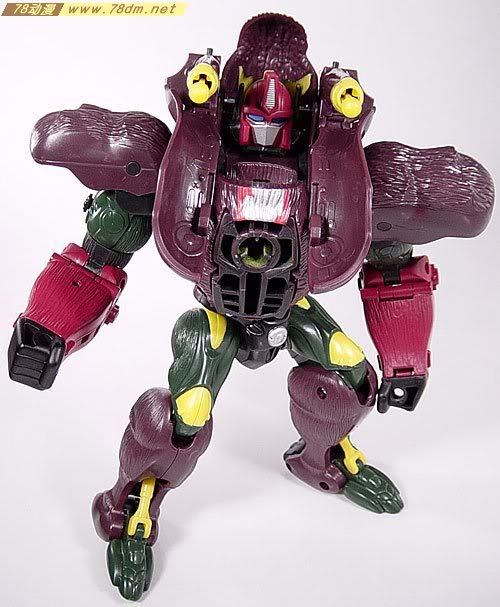 变形金刚Universe系列玩具 OPTIMUS PRIMAL 黑猩猩