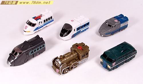 变形金刚Universe系列玩具 RailRacer 风行者
