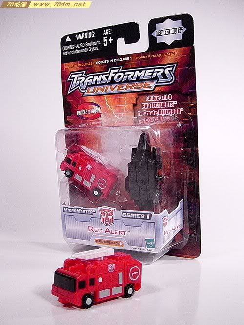 变形金刚Universe系列玩具 Red Alert 红色警报