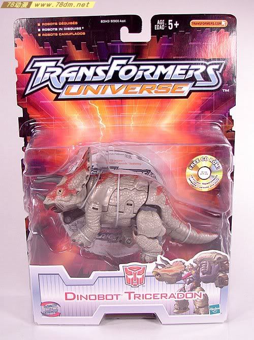 变形金刚Universe系列玩具 Triceradon