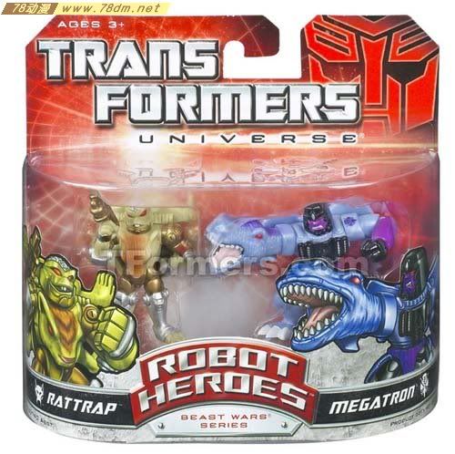 变形金刚Universe2.0 经典系列2.0 玩具 机械英雄Robot Heroes 老鼠RATTRAP