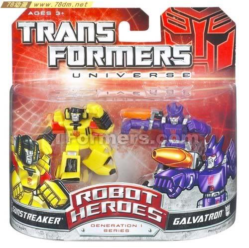 变形金刚Universe2.0 经典系列2.0 玩具 机械英雄Robot Heroes 飞毛腿Sunstreaker