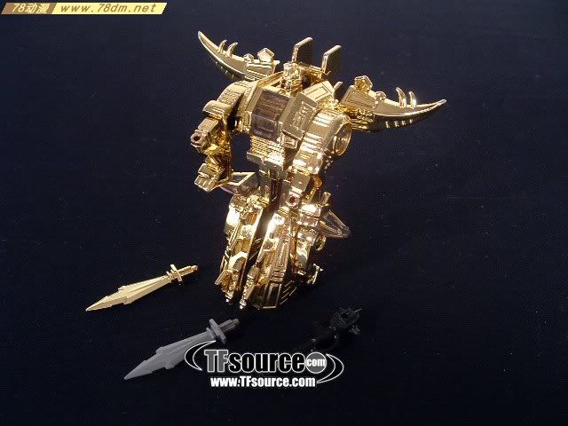变形金刚极小变形系列玩具WST Snarl嚎叫金色版
