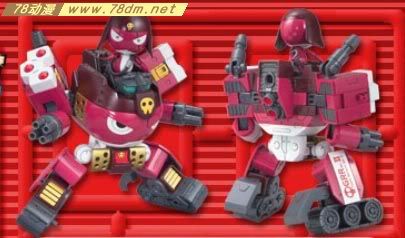 Keroro军曹系列模型介绍 17 Giroro Robo  Mk-2 伍长机器人 Mk-2