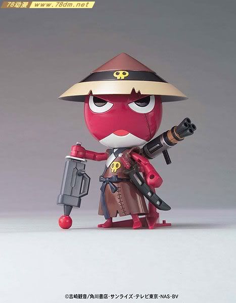 Keroro军曹系列模型介绍 23 ギロロ浪人 伍长