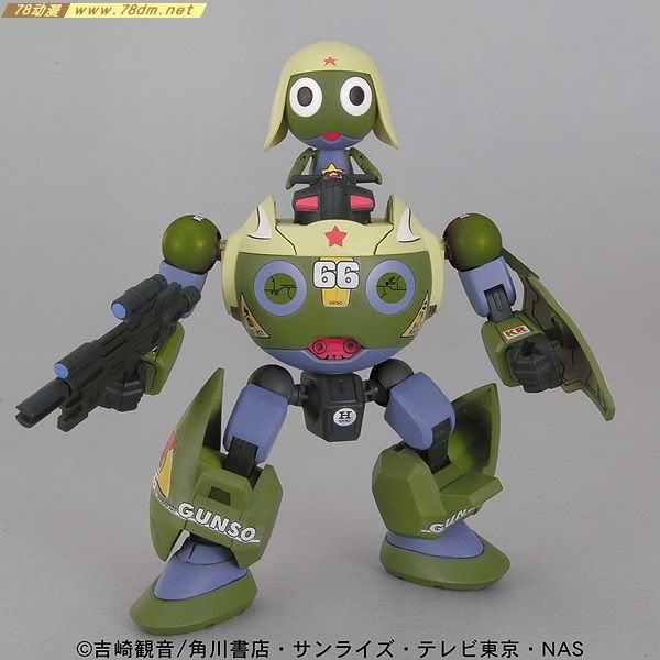 Keroro军曹系列模型介绍 Real Type 01 Keroro Robo 军曹机器人