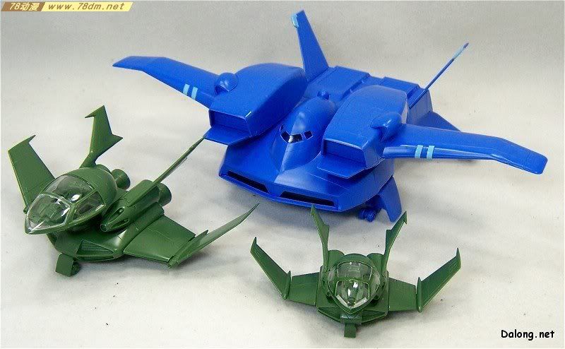 EX战舰系列模型介绍 Dopp Fighter 扎古侦察机