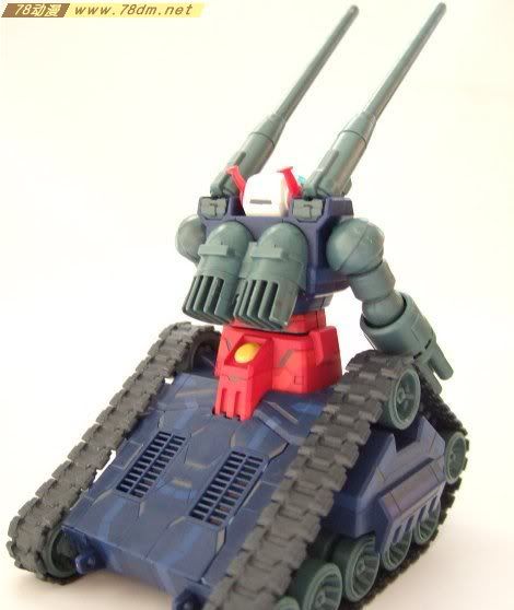HCM-pro系列成品模型介绍 05-00 RX-75 钢坦克