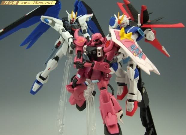 HCM-pro系列成品模型介绍 12-01 ZGMF-1000 粉红扎古勇士