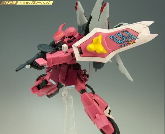 HCM-pro系列成品模型介绍 12-01 ZGMF-1000 粉红扎古勇士