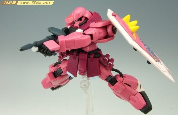 HCM-pro系列成品模型介绍 12-01 ZGMF-1000 粉红扎古勇士