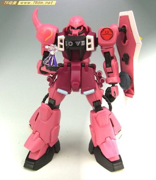HCM-pro系列成品模型介绍 12-01 ZGMF-1000 粉红扎古勇士