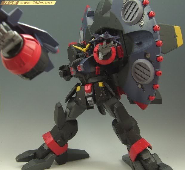 HCM-pro系列成品模型介绍 40-00 GFAS-X1 毁坏高达