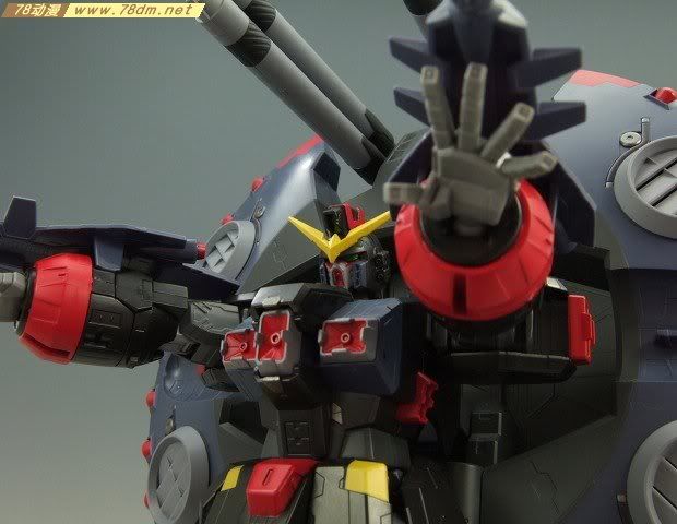 HCM-pro系列成品模型介绍 40-00 GFAS-X1 毁坏高达