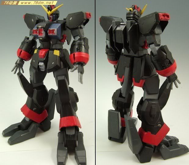 HCM-pro系列成品模型介绍 40-00 GFAS-X1 毁坏高达