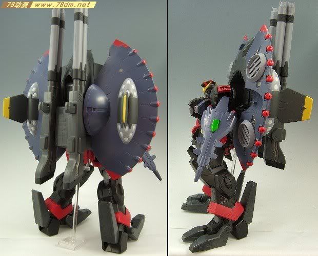 HCM-pro系列成品模型介绍 40-00 GFAS-X1 毁坏高达