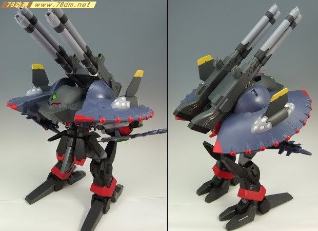HCM-pro系列成品模型介绍 40-00 GFAS-X1 毁坏高达