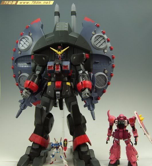 HCM-pro系列成品模型介绍 40-00 GFAS-X1 毁坏高达