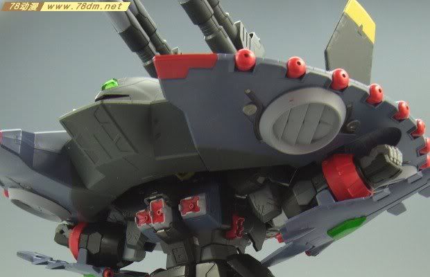 HCM-pro系列成品模型介绍 40-00 GFAS-X1 毁坏高达