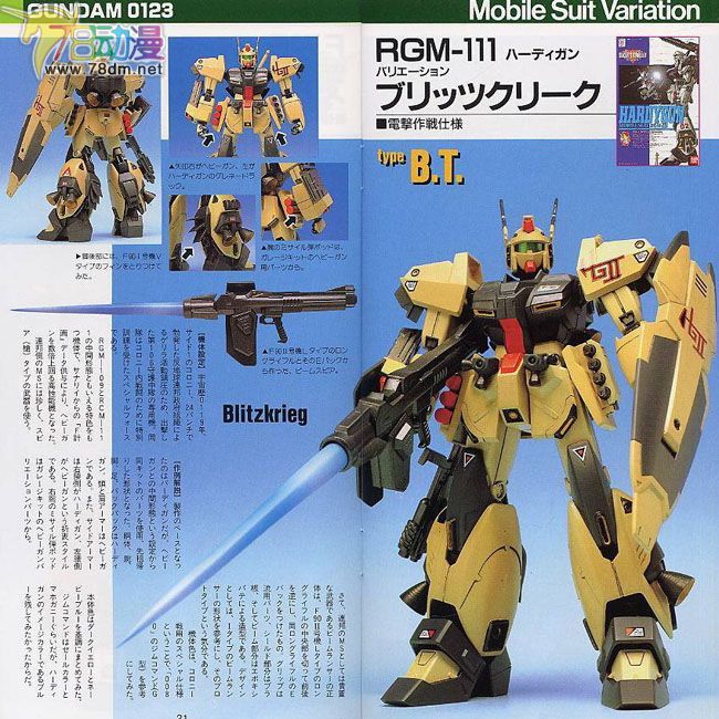 HG 高达F90/F91系列模型介绍 Neo Gundam