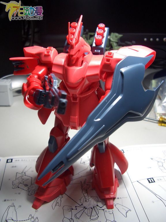 高达HG逆袭的夏亚系列模型介绍 MSN-04 沙扎比