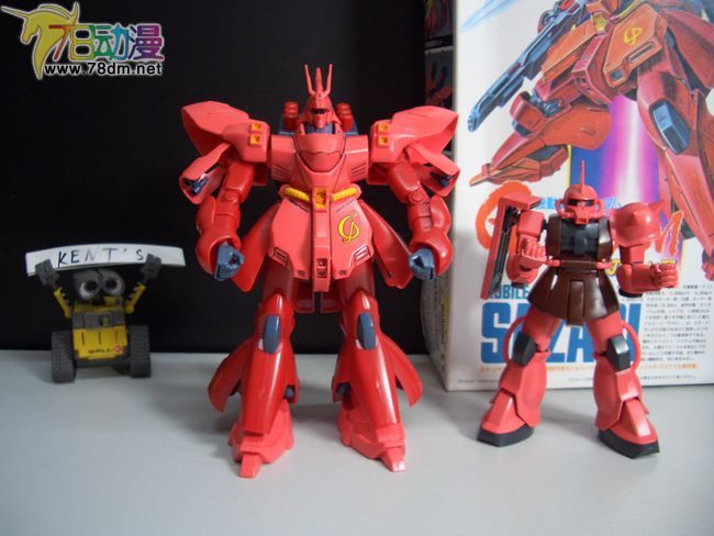 高达HG逆袭的夏亚系列模型介绍 MSN-04 沙扎比