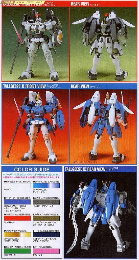 HG高达W系列模型介绍 OZ-00MS2B 多鲁基斯Ⅲ