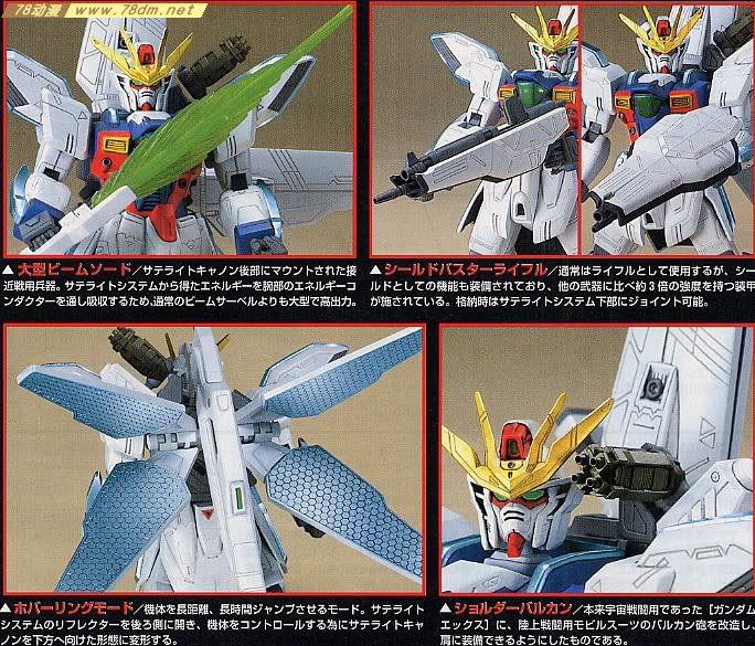 高达X系列模型介绍 GX-9900 高达X