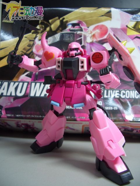 HG SEED/Destiny系列高达模型介绍 ZGMF-1000 Zaku Warrior (ver. LIVE) 扎古勇士LIVE