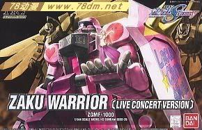HG SEED/Destiny系列高达模型介绍 ZGMF-1000 Zaku Warrior (ver. LIVE) 扎古勇士LIVE