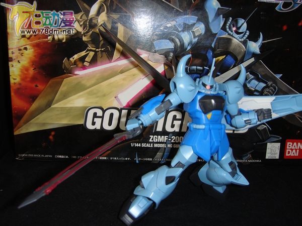 HG SEED/Destiny系列高达模型介绍 ZGMF-2000 Gouf Ignited 老虎