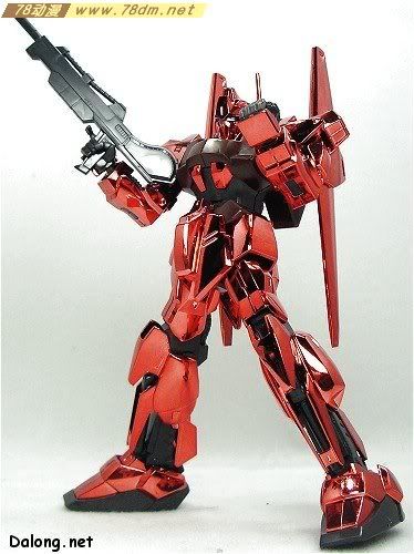 HGUC高达模型  MSN-00100 Hyaku-Shiki Red Metallic Version 百式红色金属版