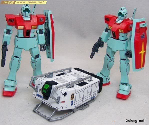 HGUC高达模型 RGM-79 GM Gundam The Ride A Baoa Qu 吉姆富士急版