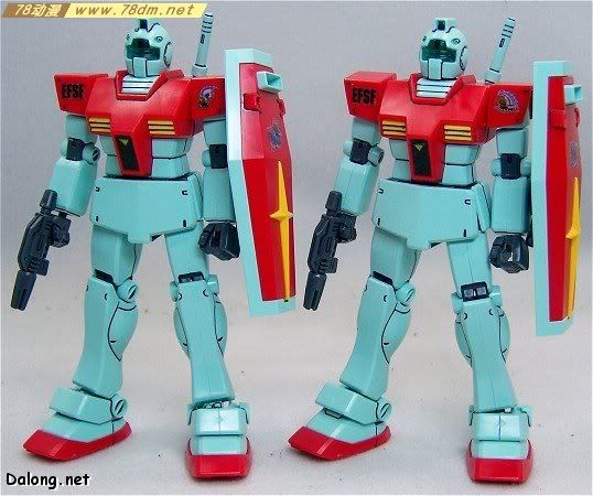 HGUC高达模型 RGM-79 GM Gundam The Ride A Baoa Qu 吉姆富士急版