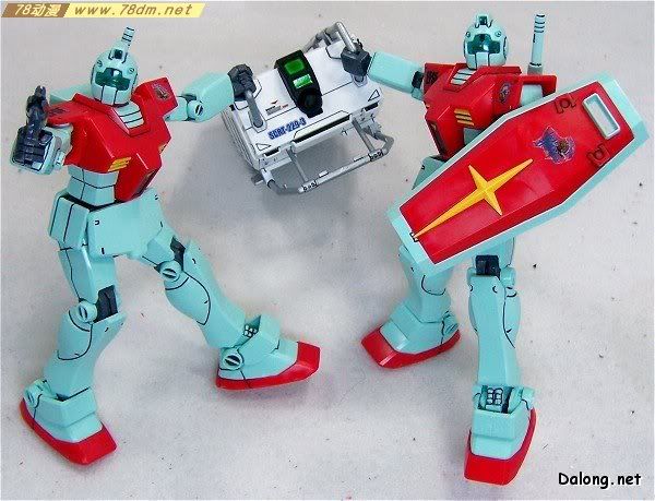 HGUC高达模型 RGM-79 GM Gundam The Ride A Baoa Qu 吉姆富士急版