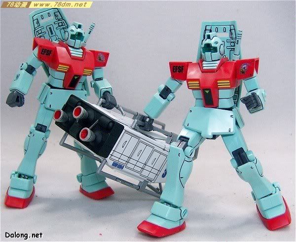 HGUC高达模型 RGM-79 GM Gundam The Ride A Baoa Qu 吉姆富士急版