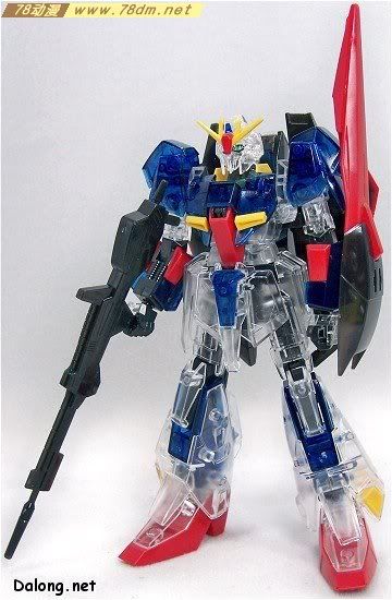 HGUC高达模型  MSZ-006 Zeta Gundam Clear Version Z高达透明版