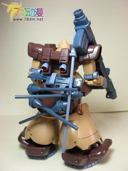 HGUC高达模型  MS-09F Domtropen Sand Brown 热带型大魔沙漠色