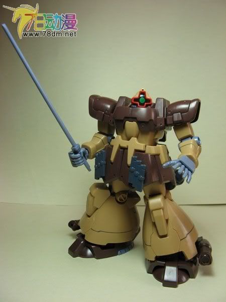 HGUC高达模型  MS-09F Domtropen Sand Brown 热带型大魔沙漠色