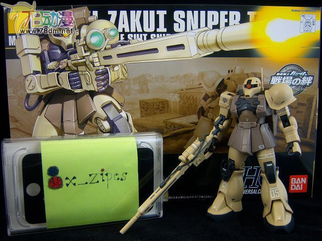 HGUC高达模型  MS-05L Zaku I Sniper Type 扎古Ⅰ狙击模式