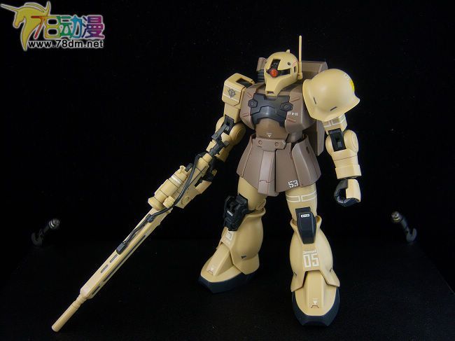 HGUC高达模型  MS-05L Zaku I Sniper Type 扎古Ⅰ狙击模式