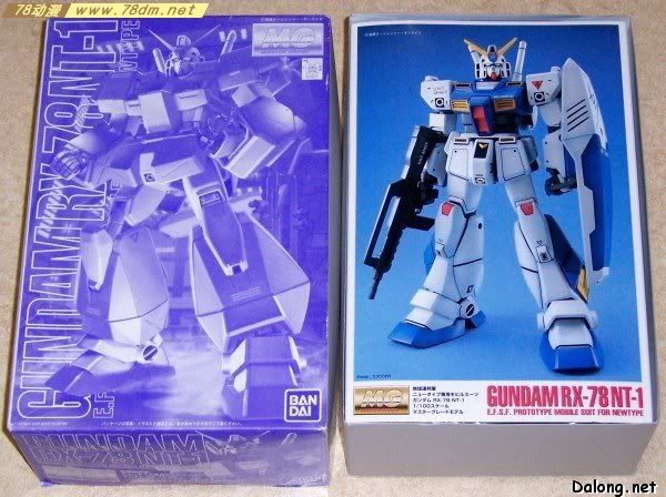 MG高达模型  RX-78 NT-1 Gundam NT-1 Metal Clear version 全装甲高达艾利克斯 金属透明涂装版